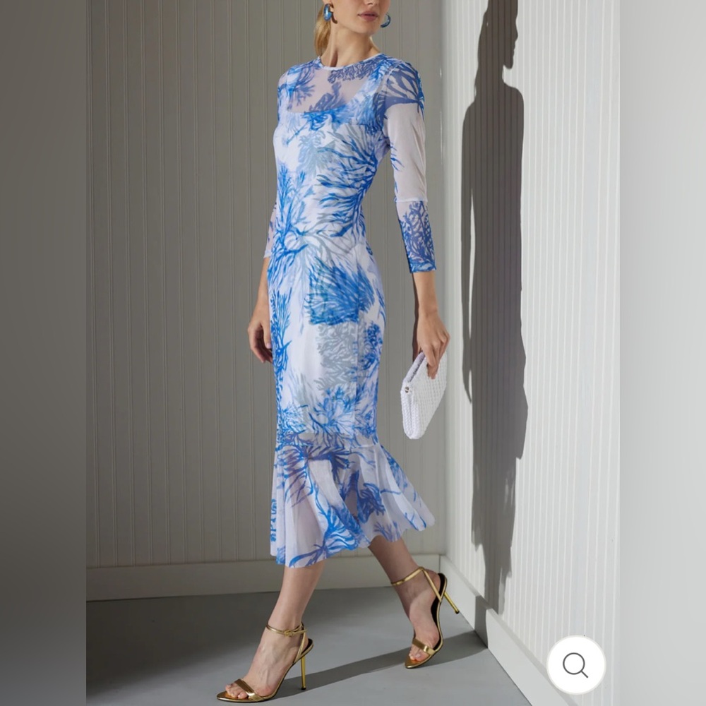 SOPHIA MINI SHEER DRESS IN TOILE DE REEF
Regular price $375.00